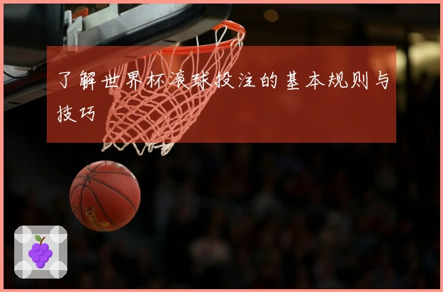 了解世界杯滚球投注的基本规则与技巧